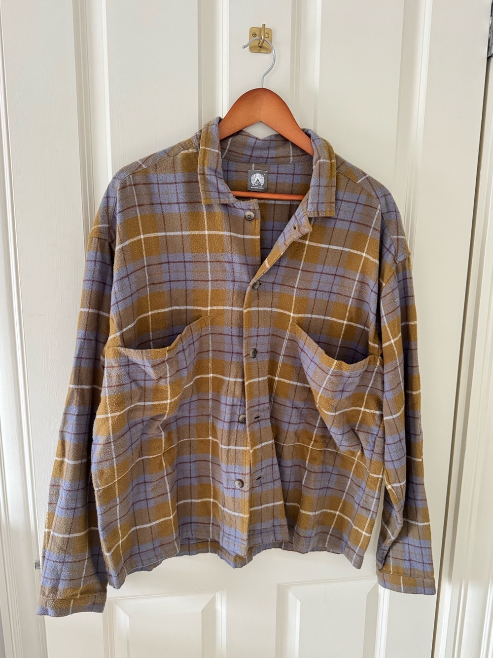 18 East Sam shirt in soft flannel